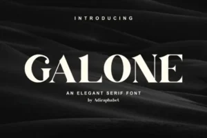 galone font